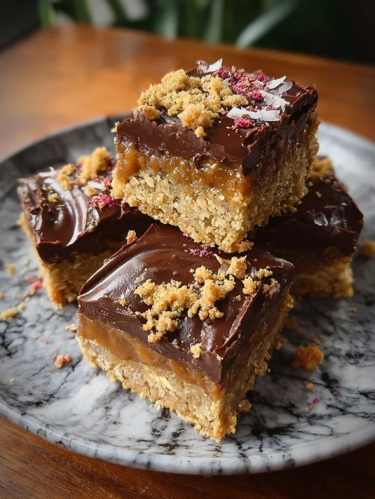 Starbucks Oat and Fudge Bars - delicious chewy snack with oats and fudge