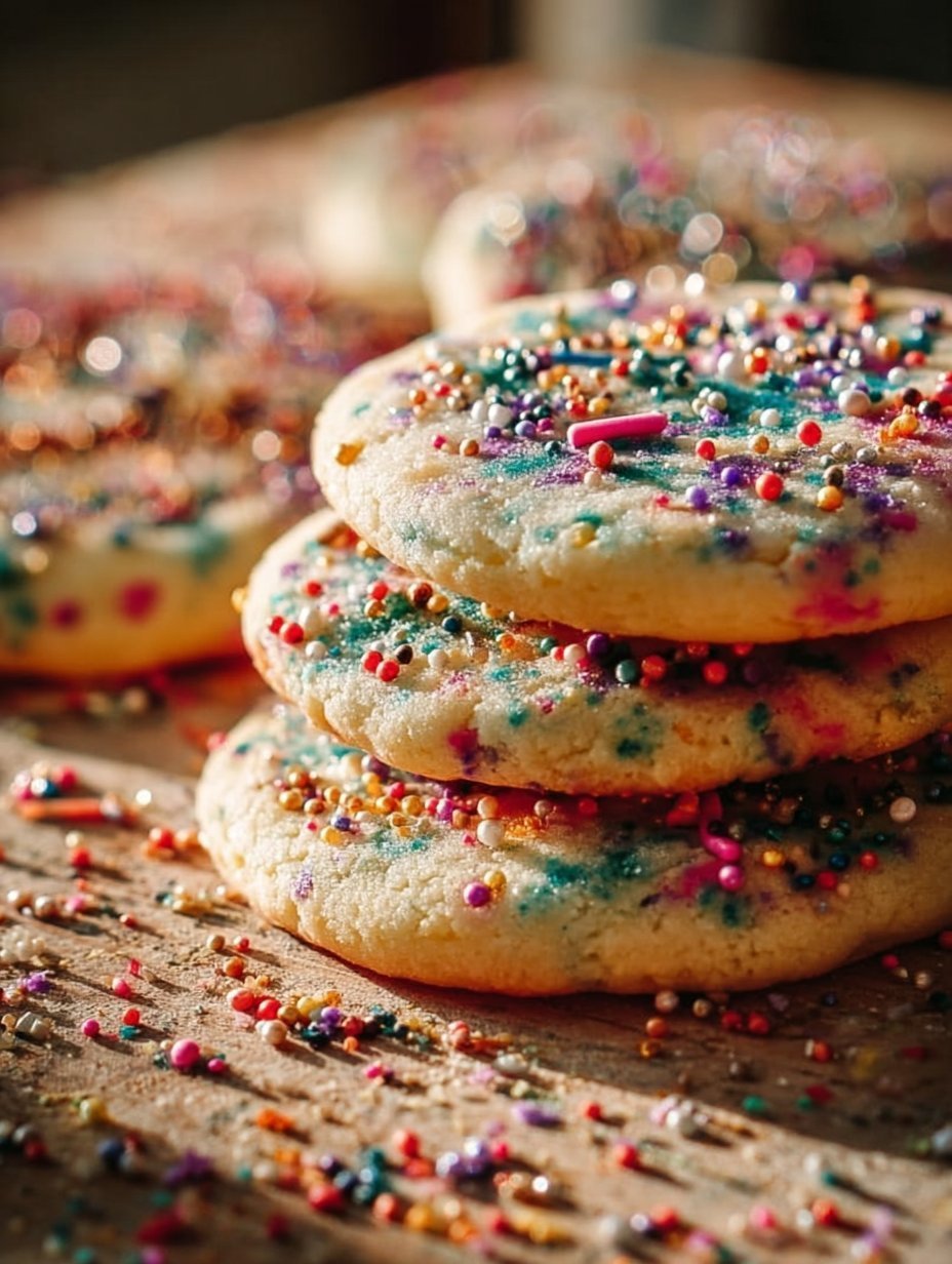 Sprinkle Sugar Cookies