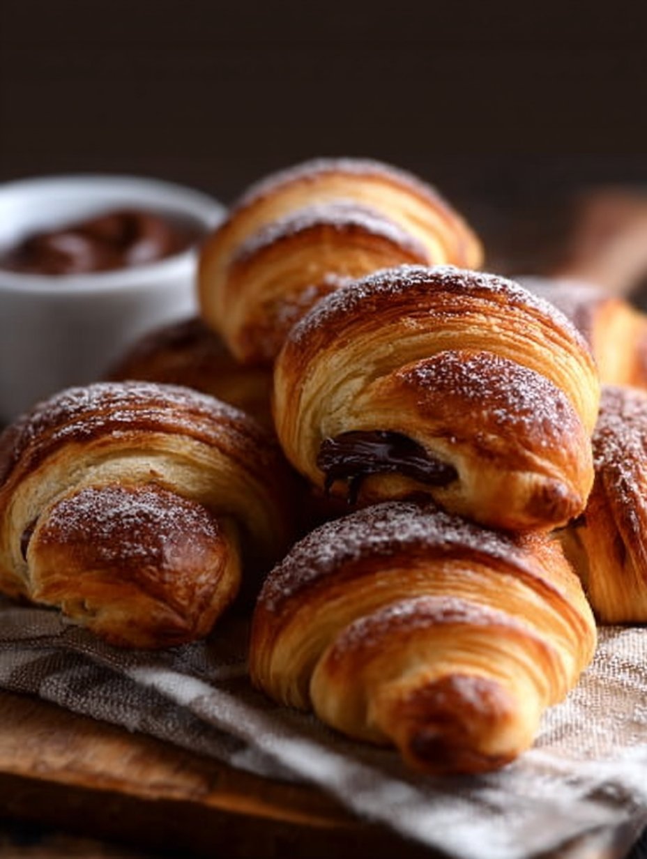 Irresistible Nutella Crescent Rolls