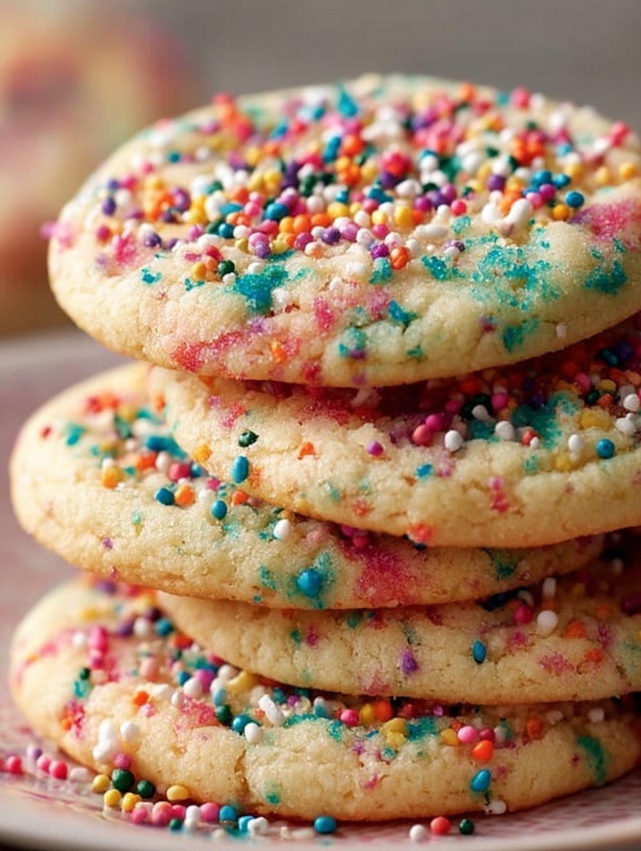 Sprinkle Sugar Cookies