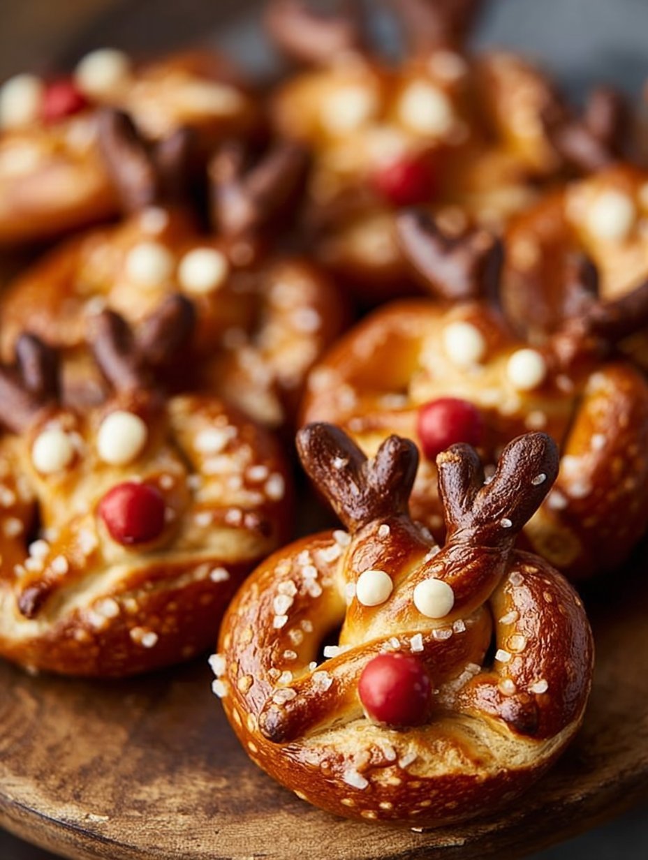 Reindeer Pretzel Bites