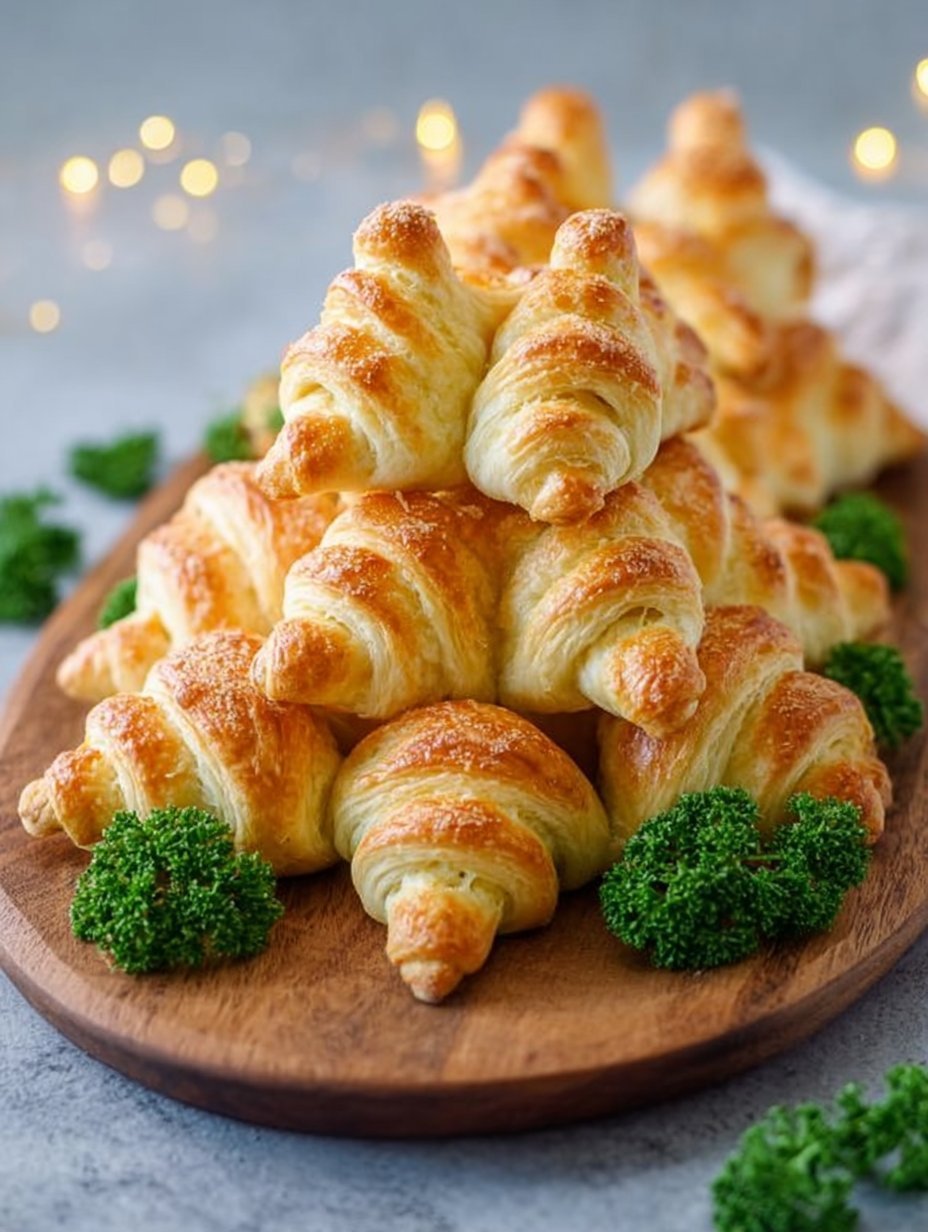 Crescent Roll Christmas Tree