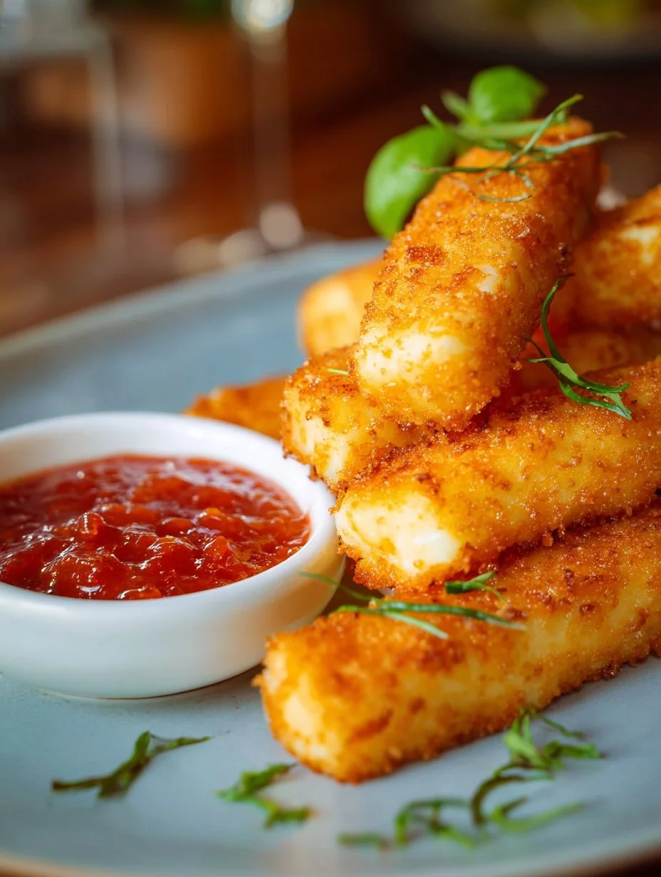 Delicious copycat Pizza Hut cheese sticks recipe for homemade cheesy snacks.