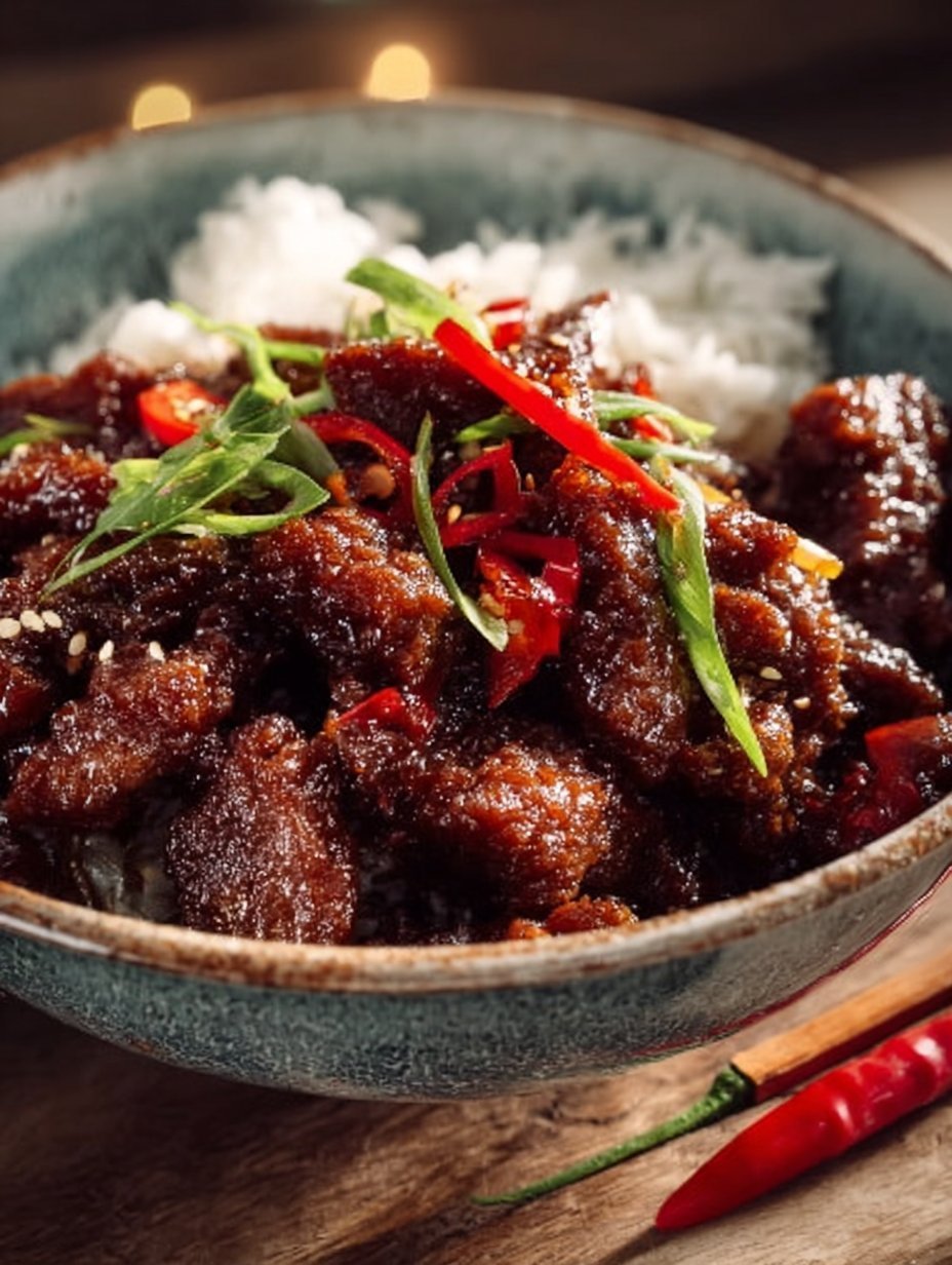 Crispy Chilli Beef