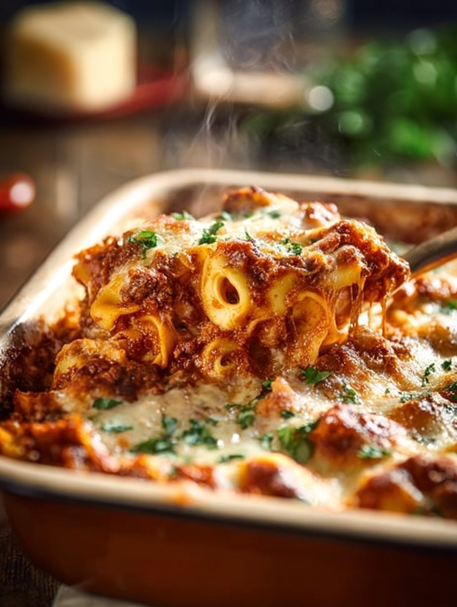 Baked Tortellini Lasagna