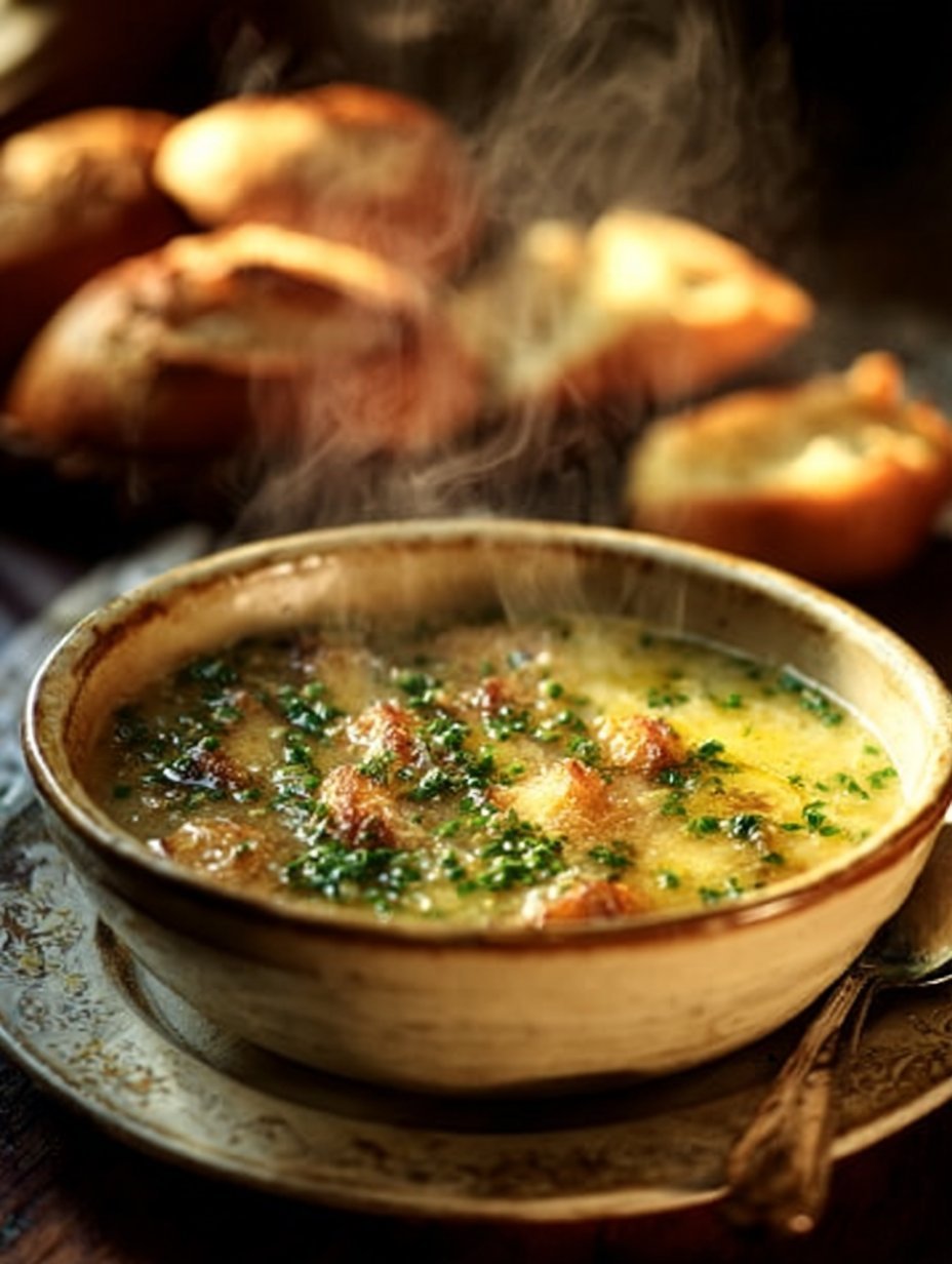 French Garlic Soup