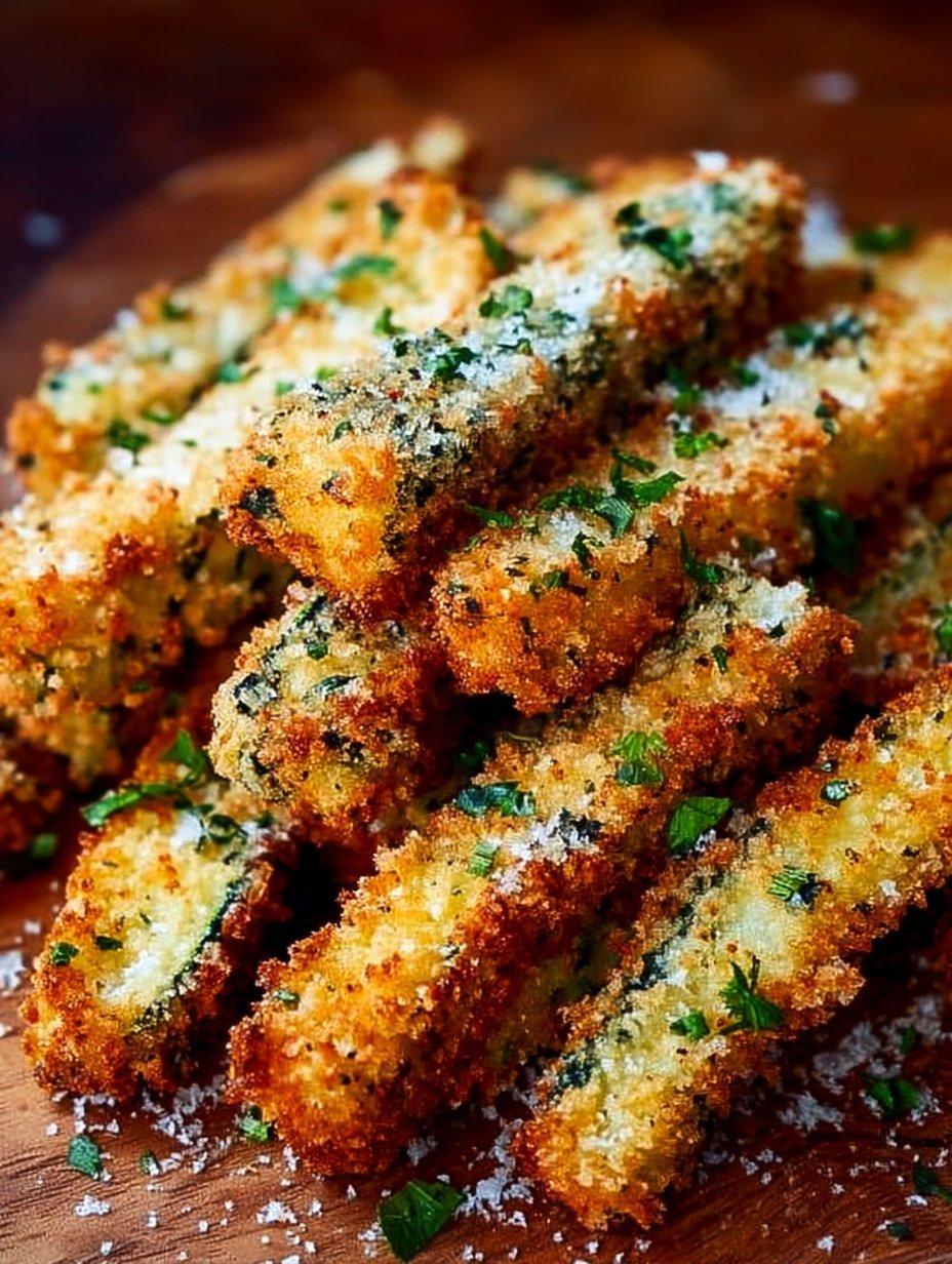 Parmesan Zucchini Fries