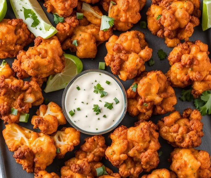 Air Fryer Buffalo Cauliflower Recipe