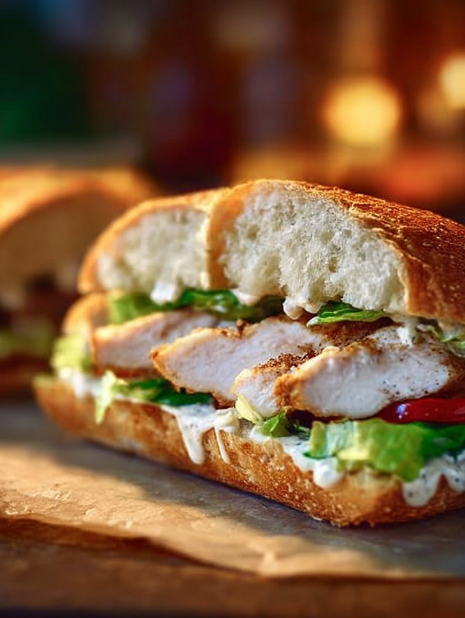 Chicken Caesar Sandwich