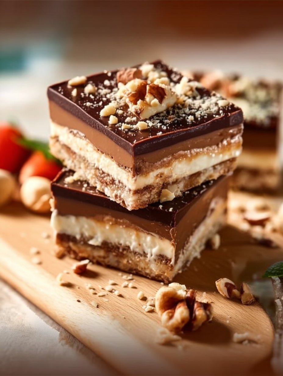 Austrian Chocolate Cream Cheese Bars