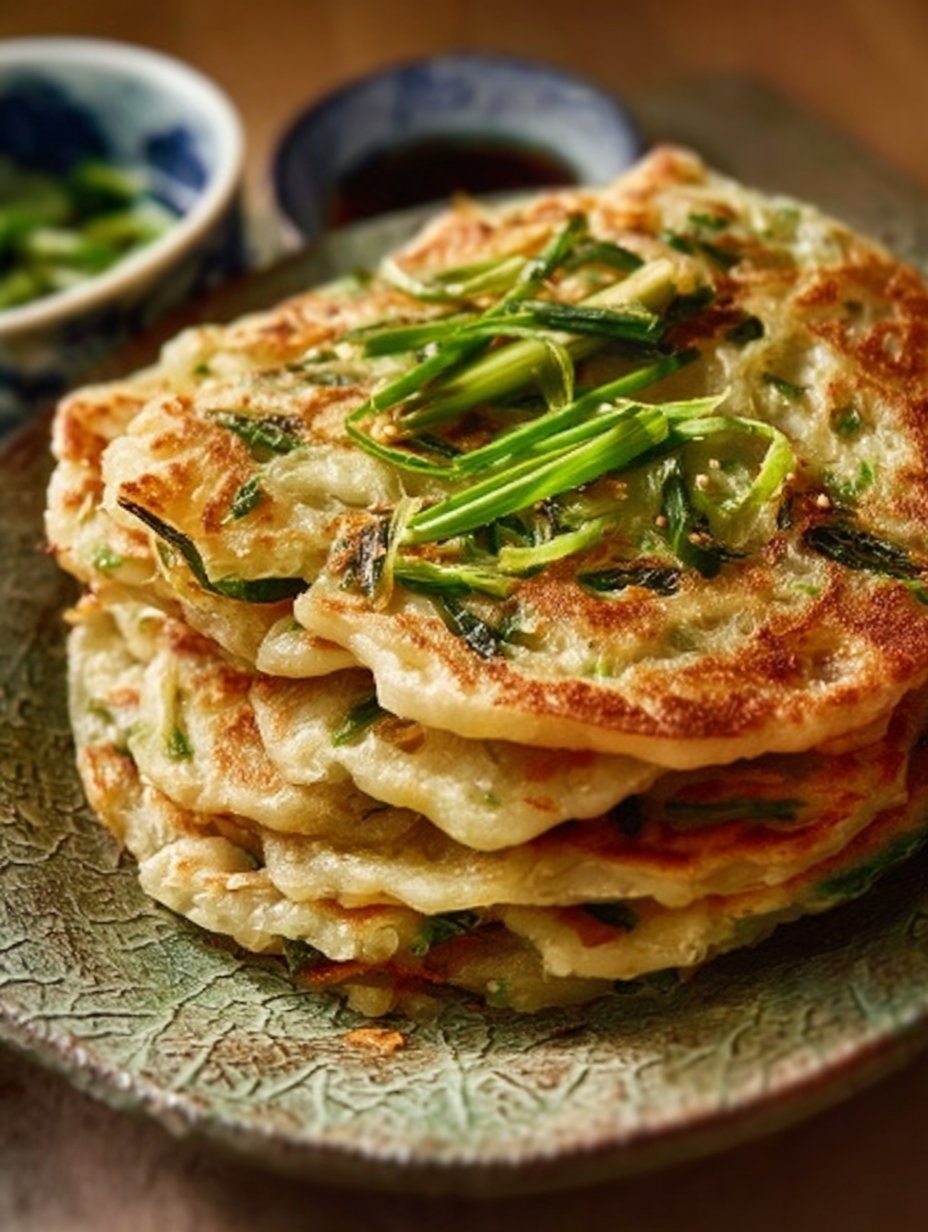 Chinese Spring Onion Pancakes