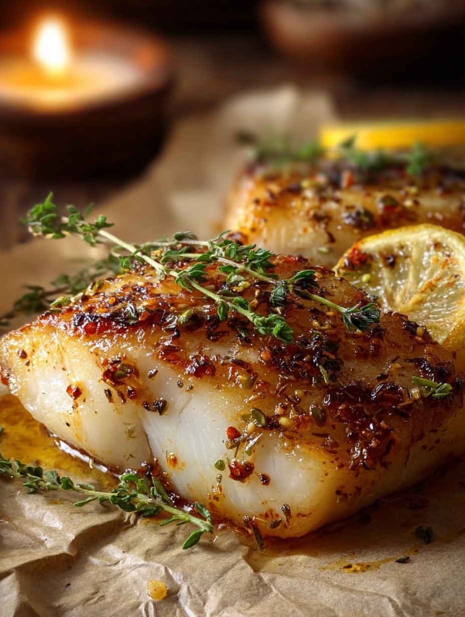Chilean Sea Bass (Oven Baked)