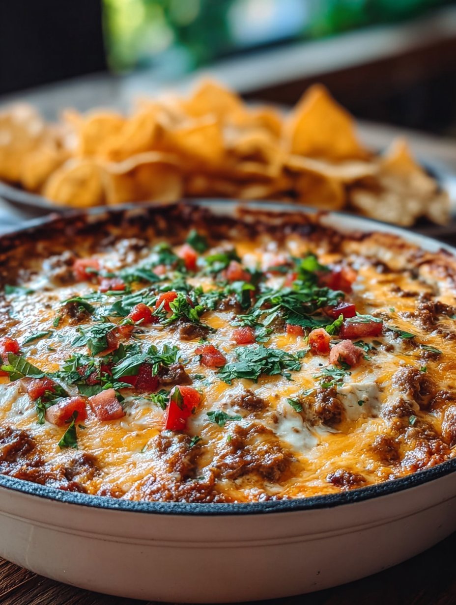 Texas Trash Dip: A Bold and Cheesy Delight