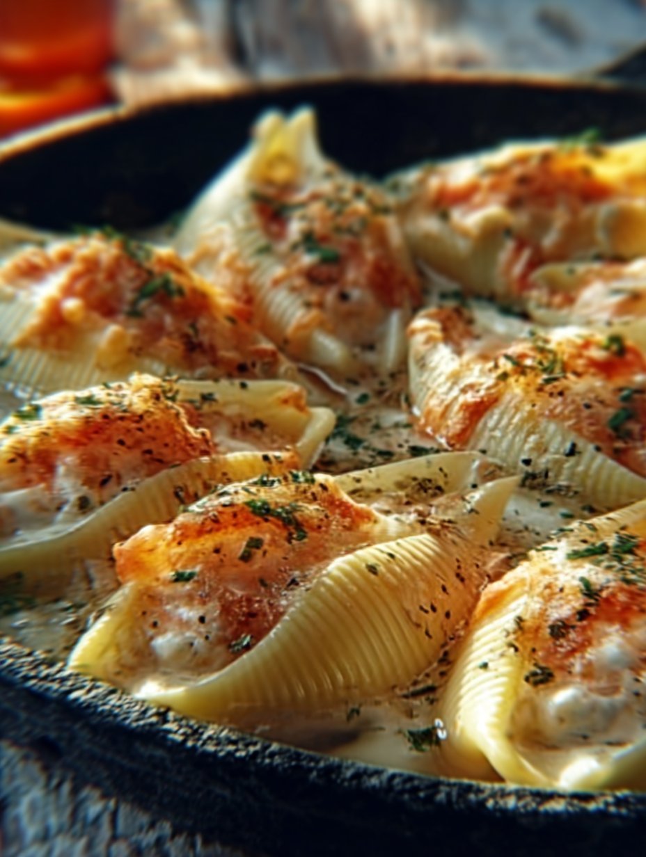 Seafood Stuffed Shells