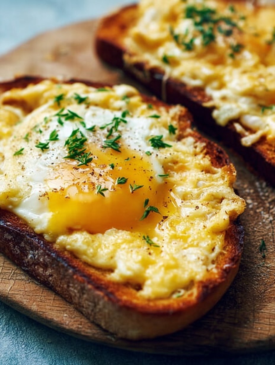 Cheesy Egg Toast