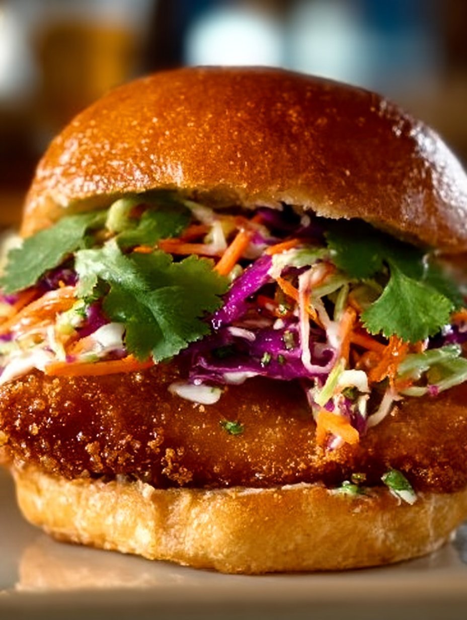 Thai Fried Chicken Sandwich