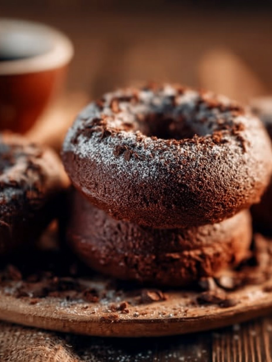 Healthy Cocoa Donuts