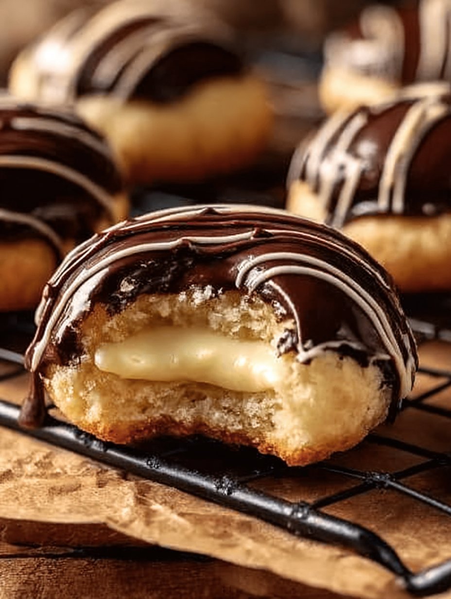 Boston Cream Pie Cookie Bites That Will Wow Your Taste Buds