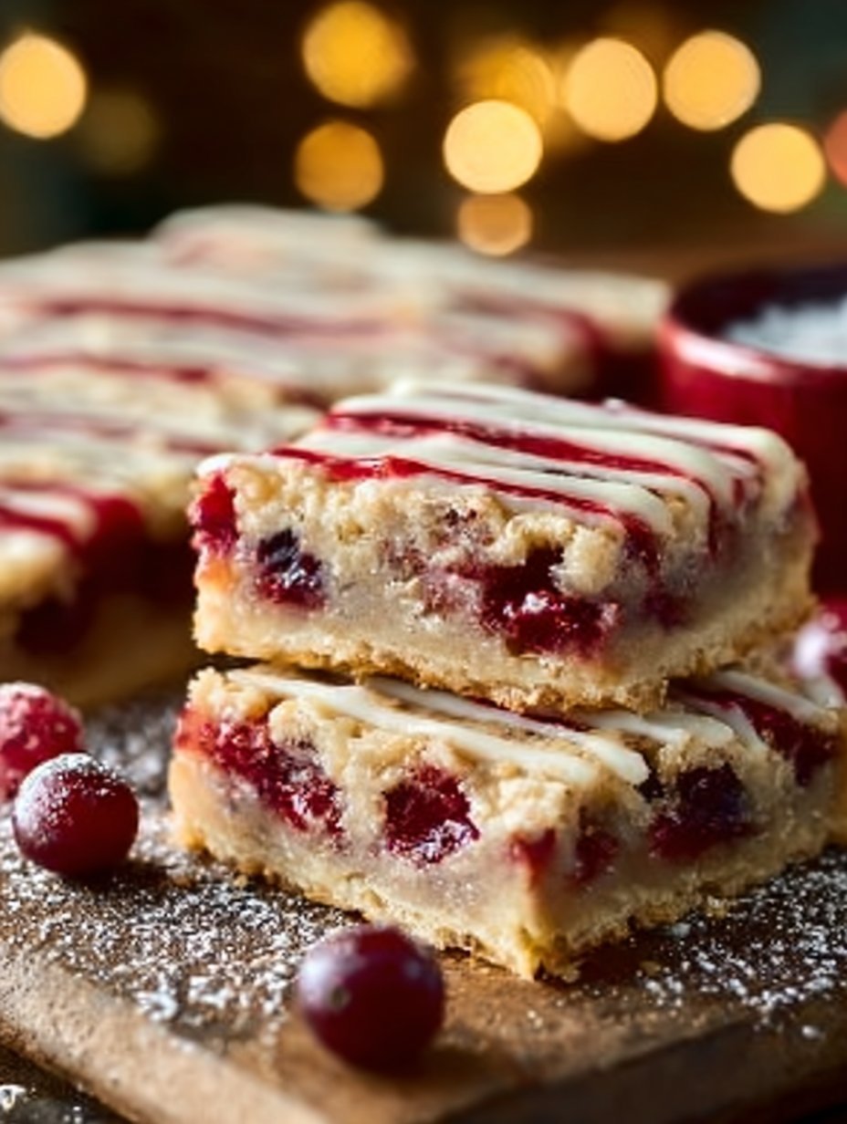 Christmas Cherry Bars