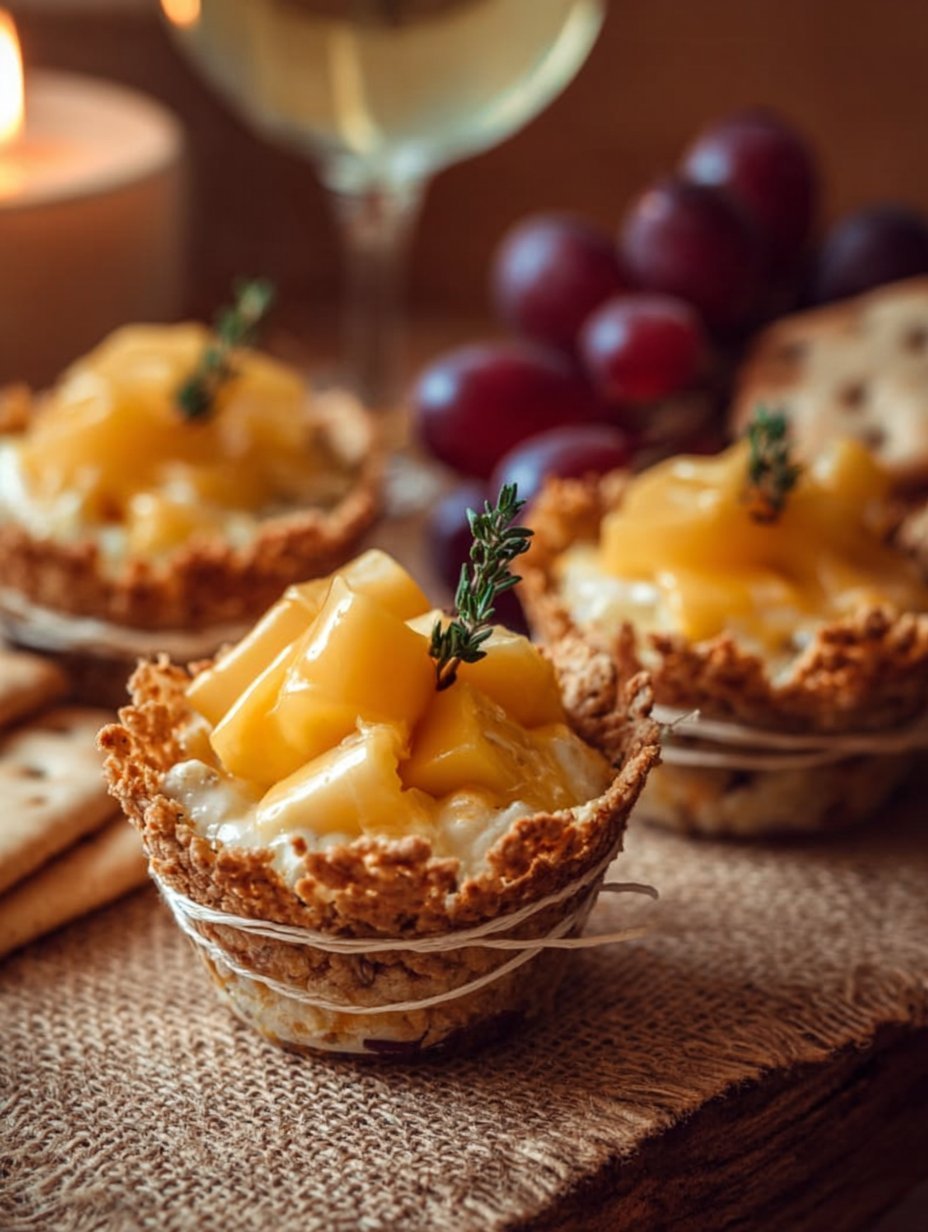 Cheese and Crackers Cups