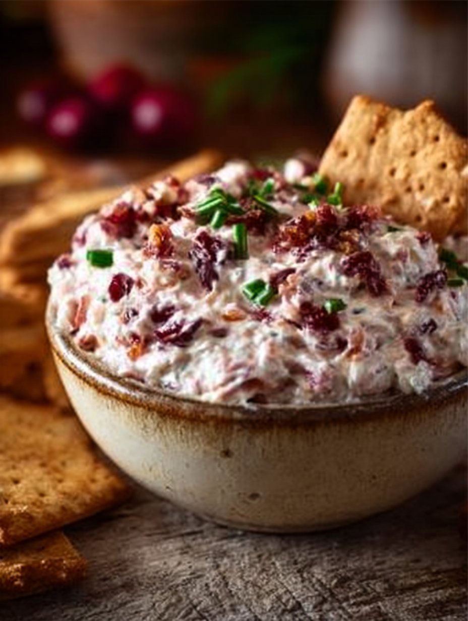 Cranberry Jalapeno Cream Cheese Dip