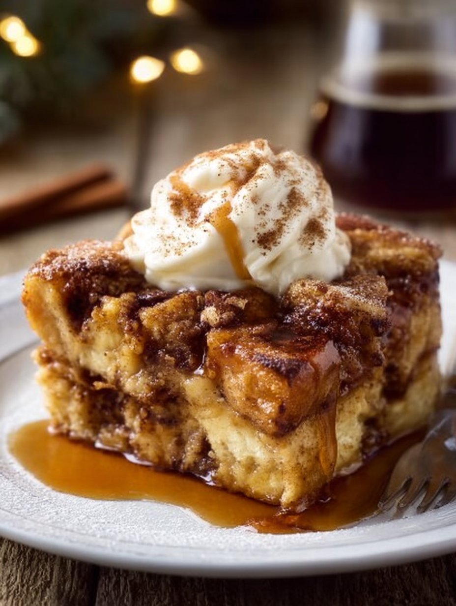 Eggnog French Toast Bake