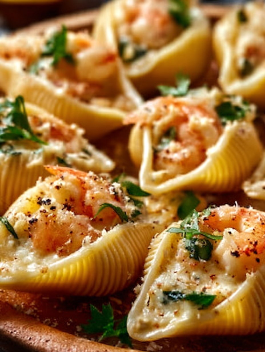 Seafood Stuffed Shells