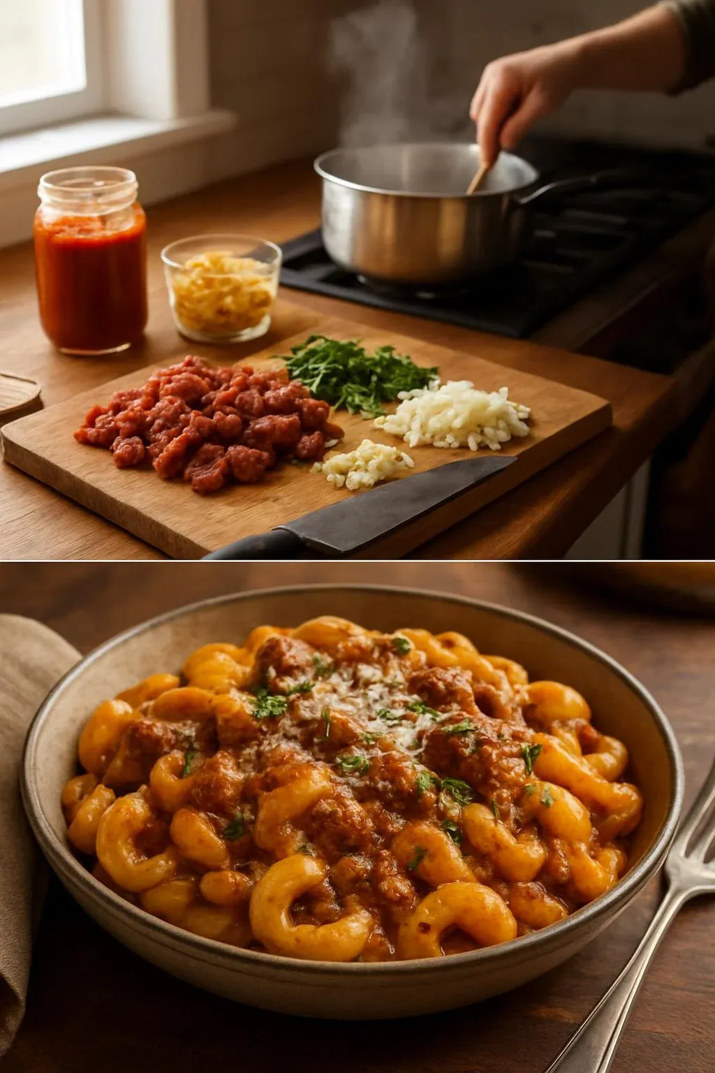 Quick and Easy Beef Pasta