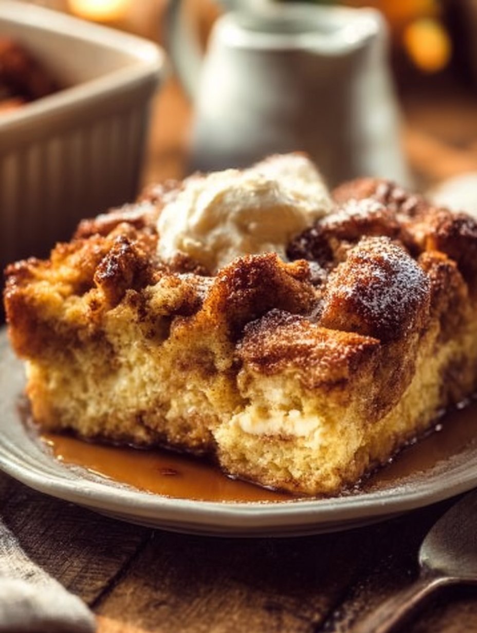 Eggnog French Toast Bake