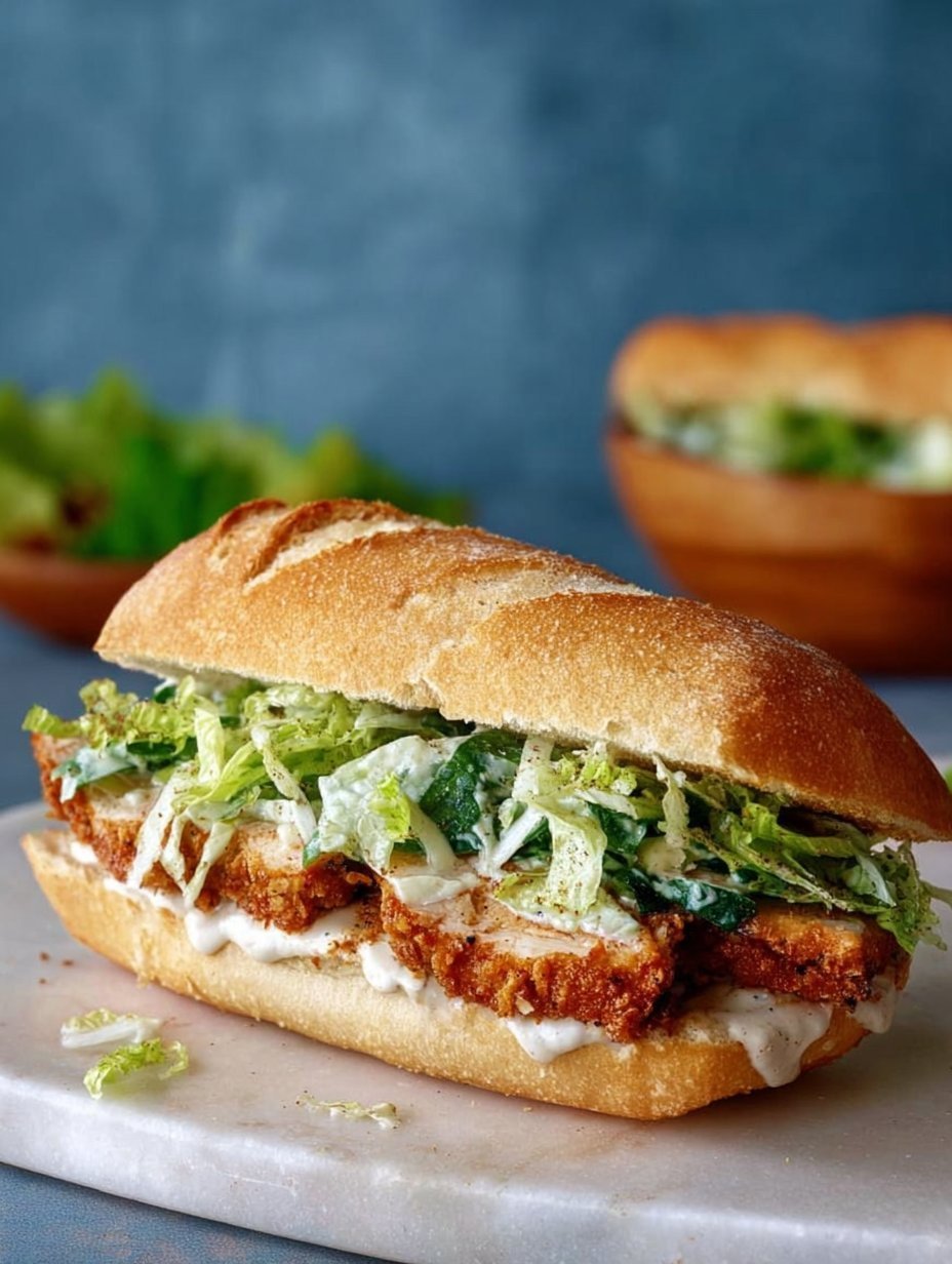 Chicken Caesar Sandwich