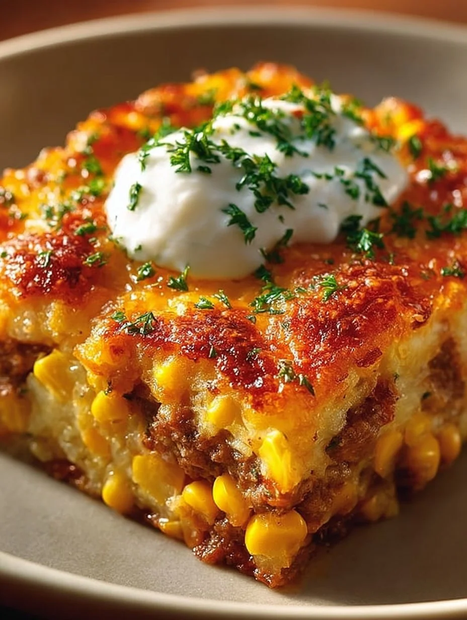 Deliciously creamy best corn cheddar corn casserole dish