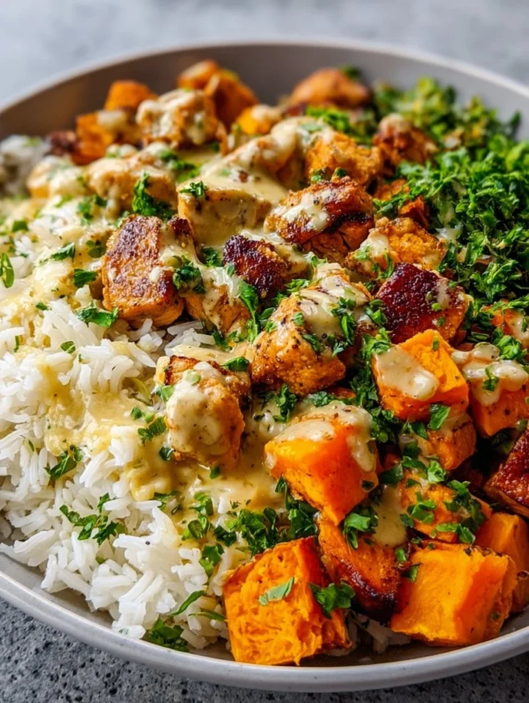 Delicious Chicken and Sweet Potato Bowls for a healthy meal