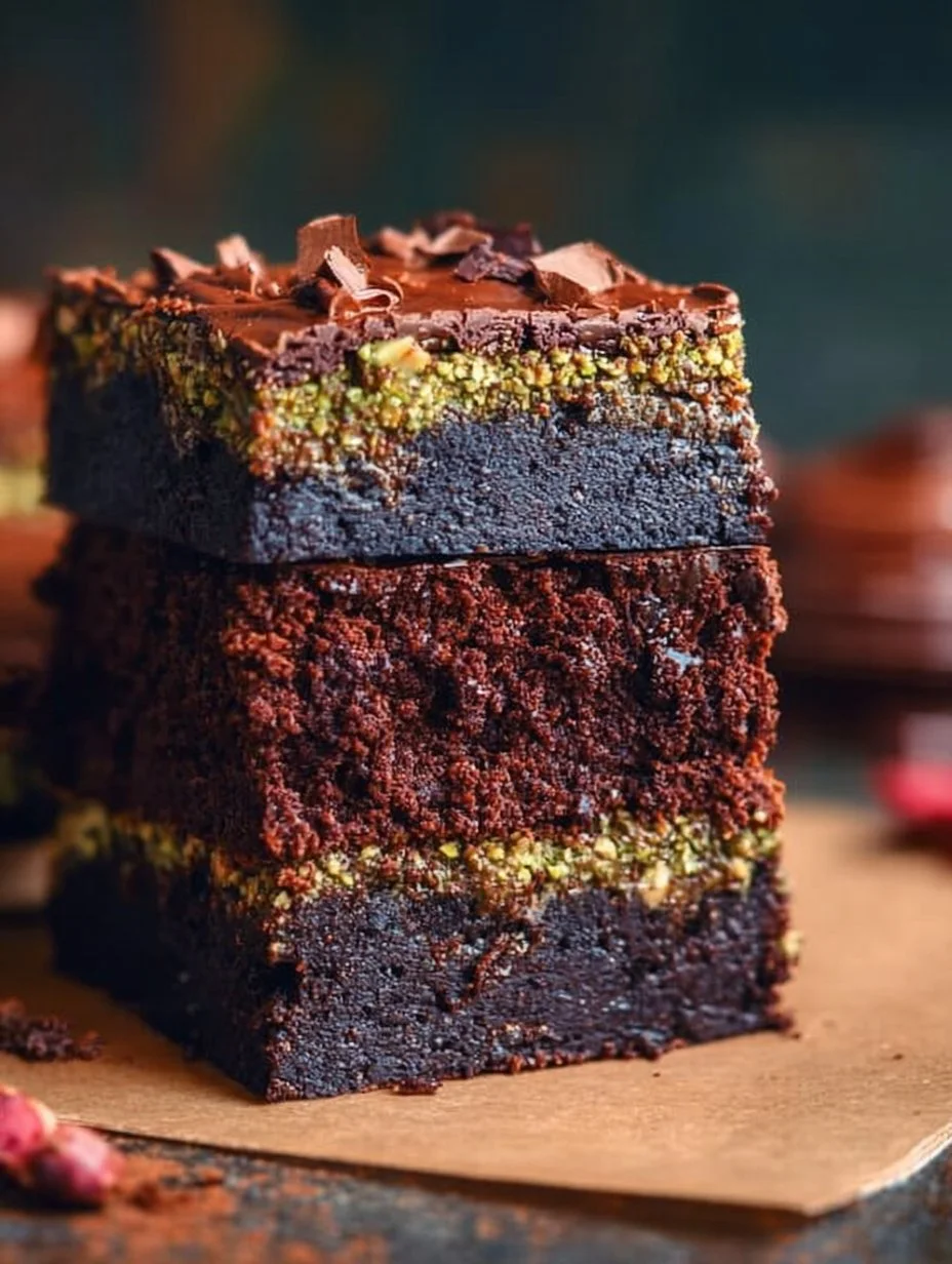 Dubai Chocolate Brownies