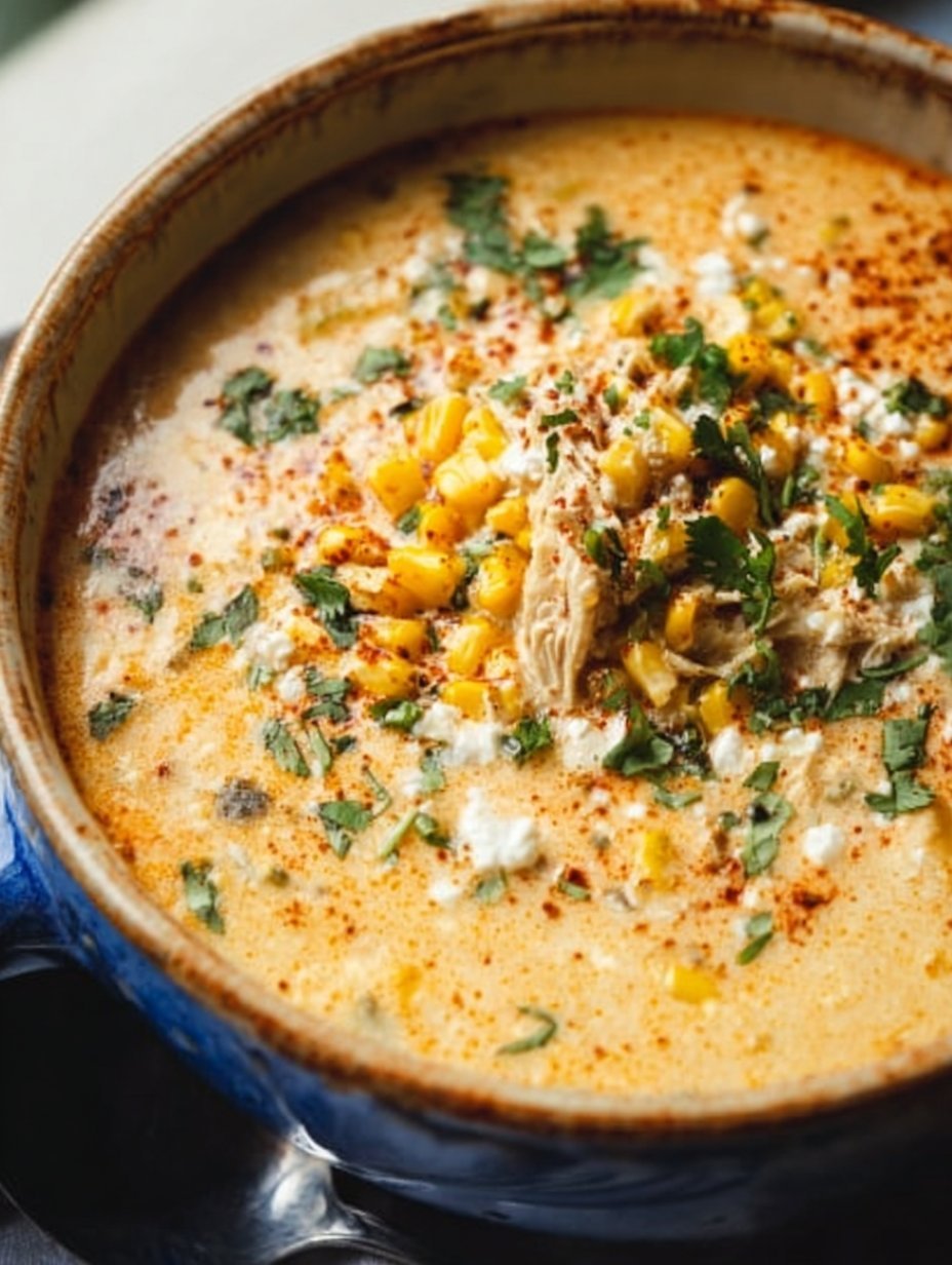 Mexican Street Corn Soup