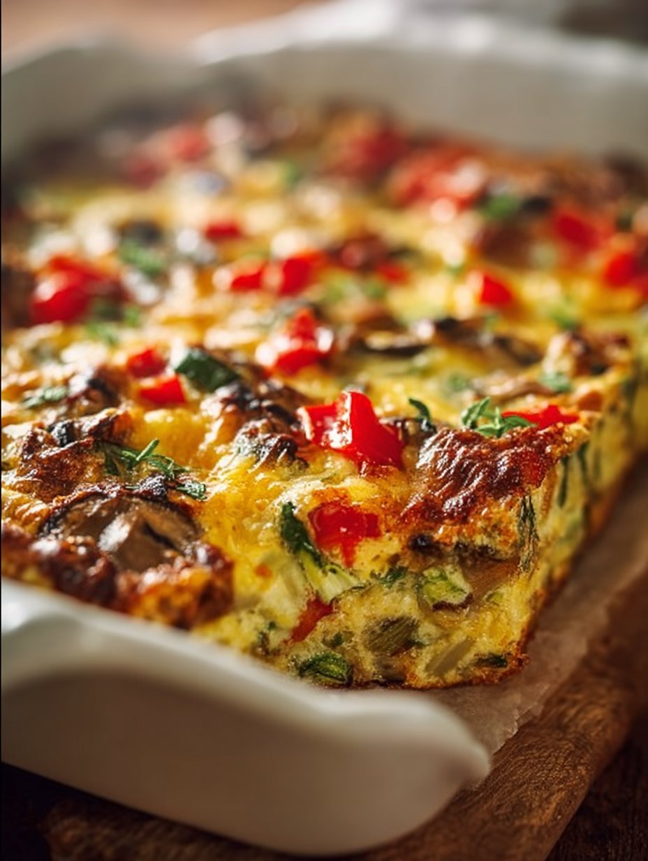 Veggie-Packed Breakfast Casserole
