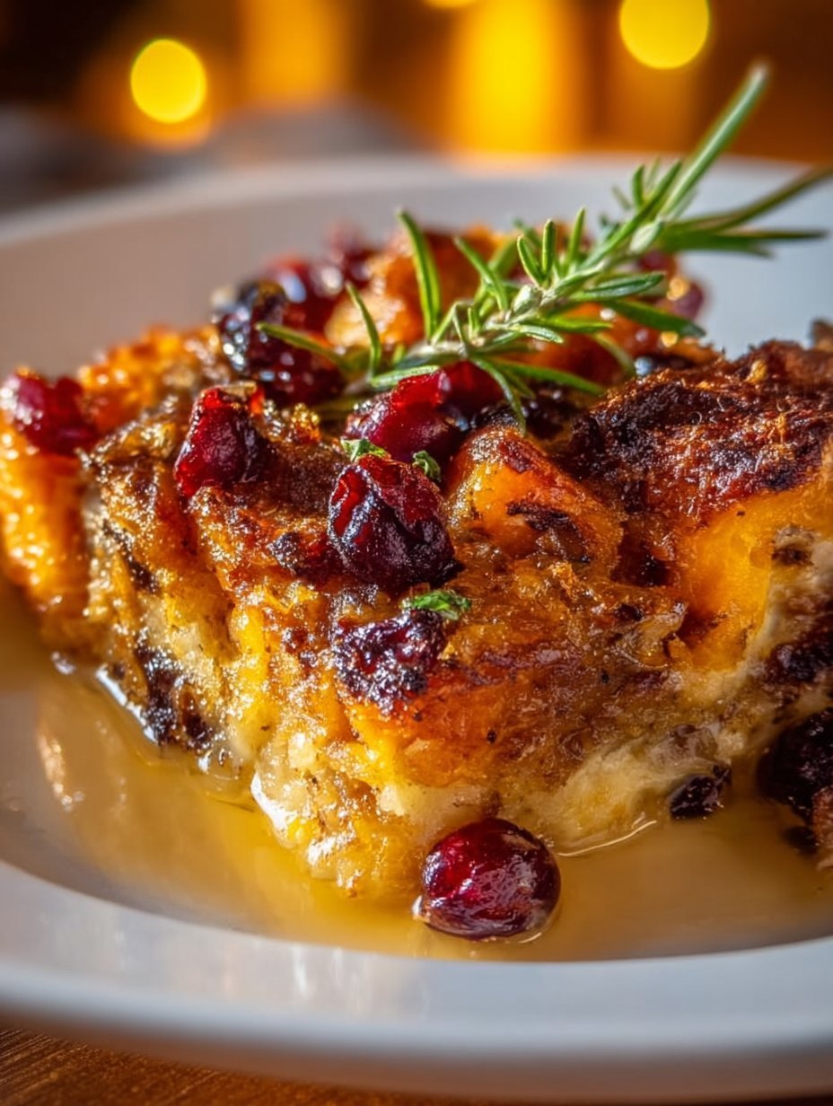 Sweet Potato & Cranberry Gratin