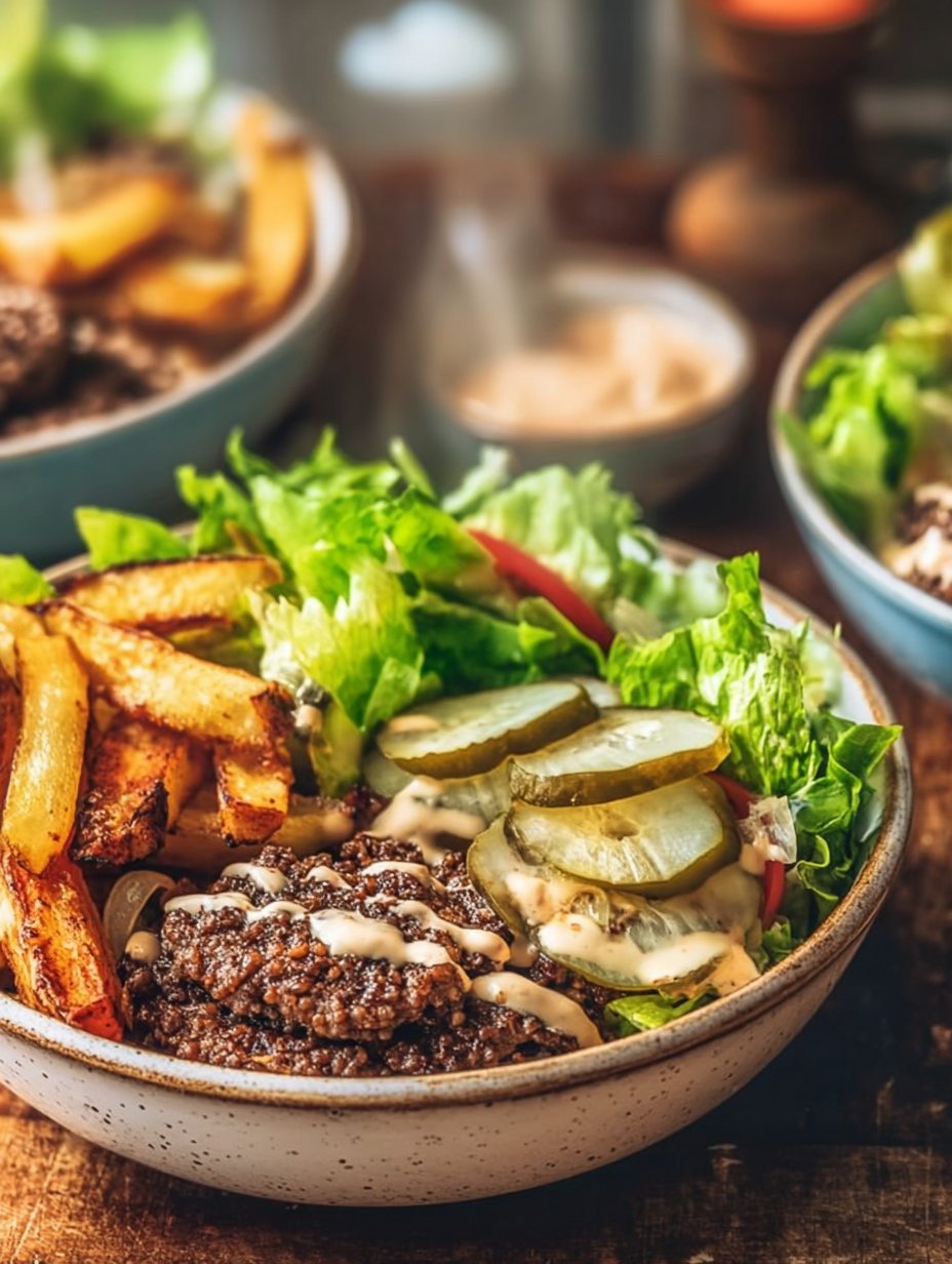 Burger Bowls