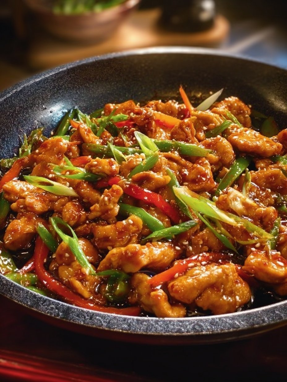 Irresistible Mongolian Chicken