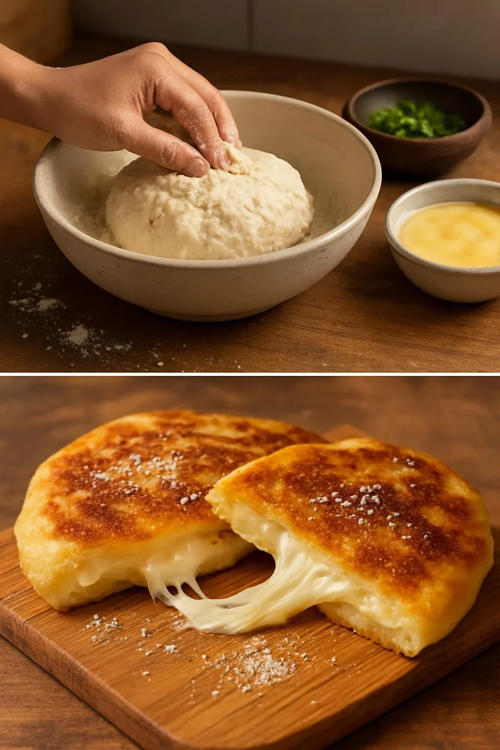 Best Korean Cheese Hotteok Ever