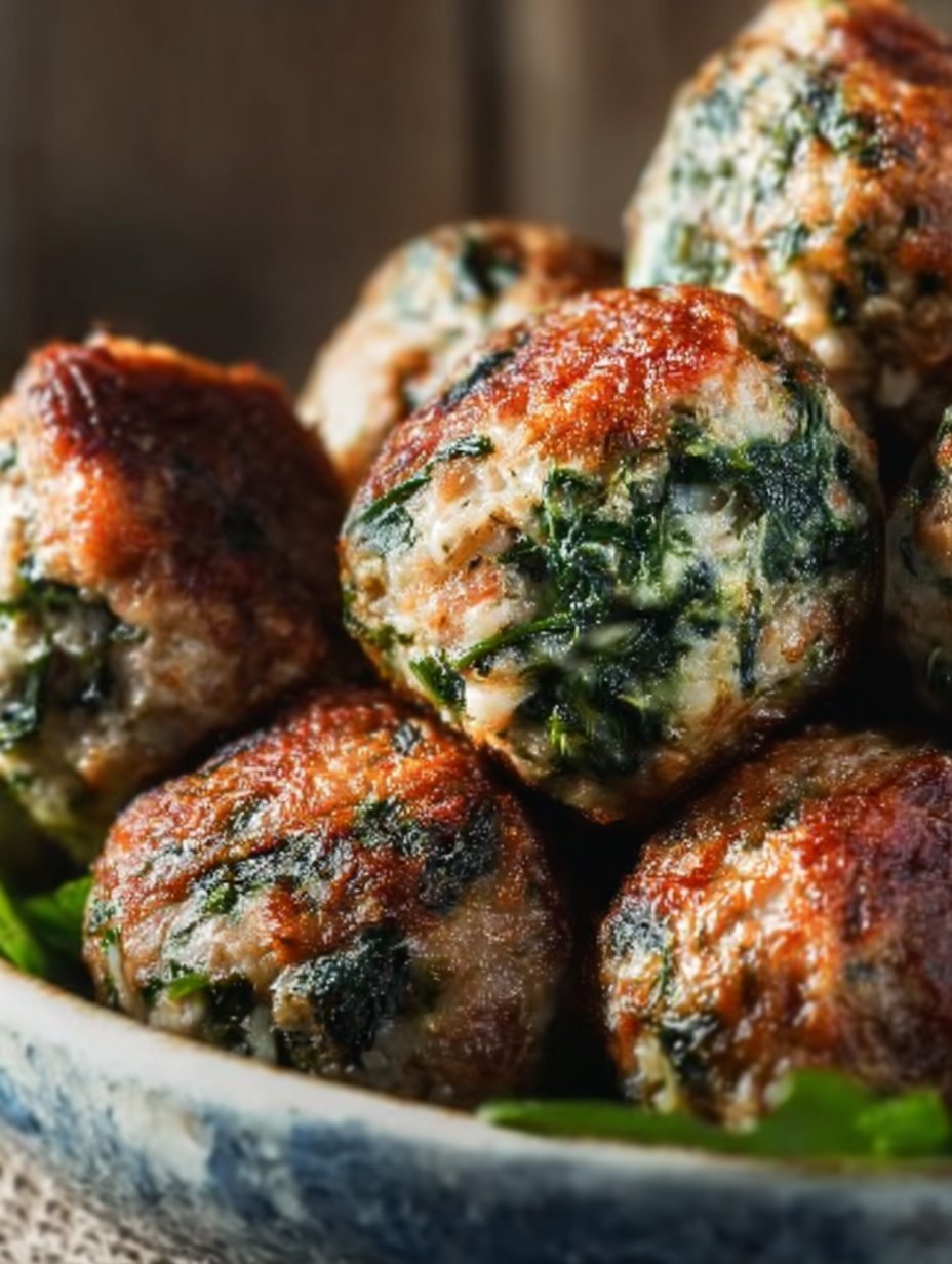 Spinach Garlic Meatballs Recipe Everyone Will Love