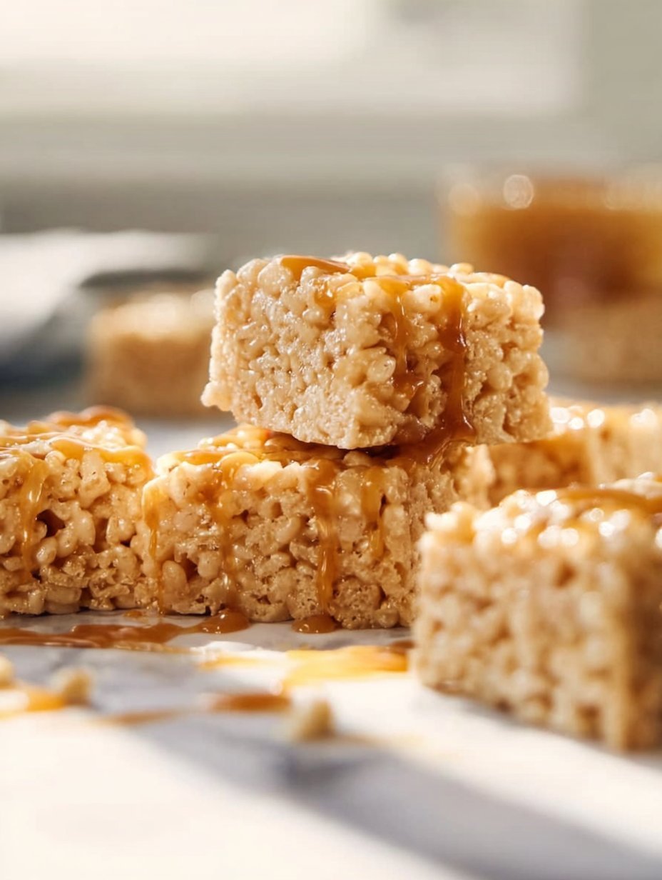 Apple Pie Rice Krispie Treats