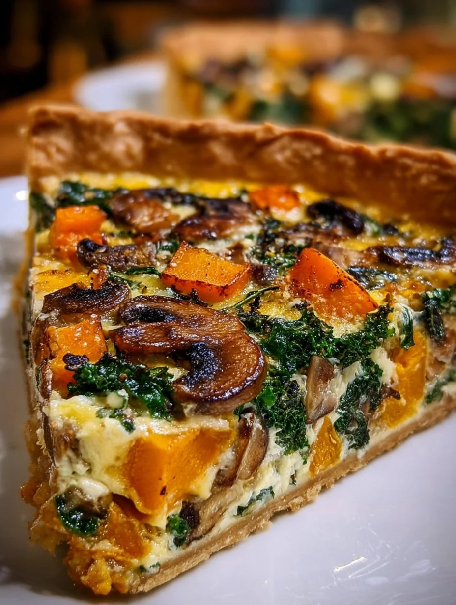 Winter Vegetable Quiche