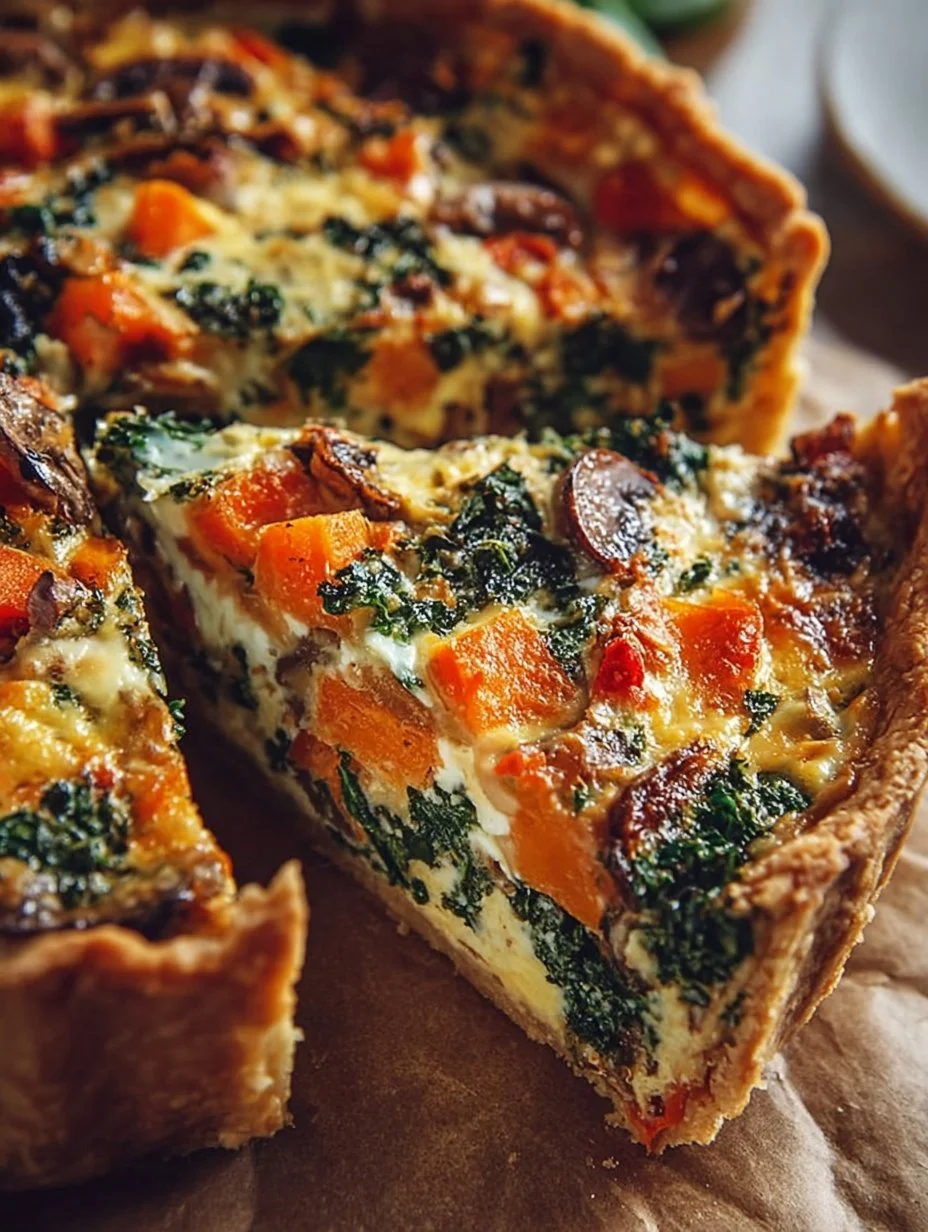 Winter Vegetable Quiche
