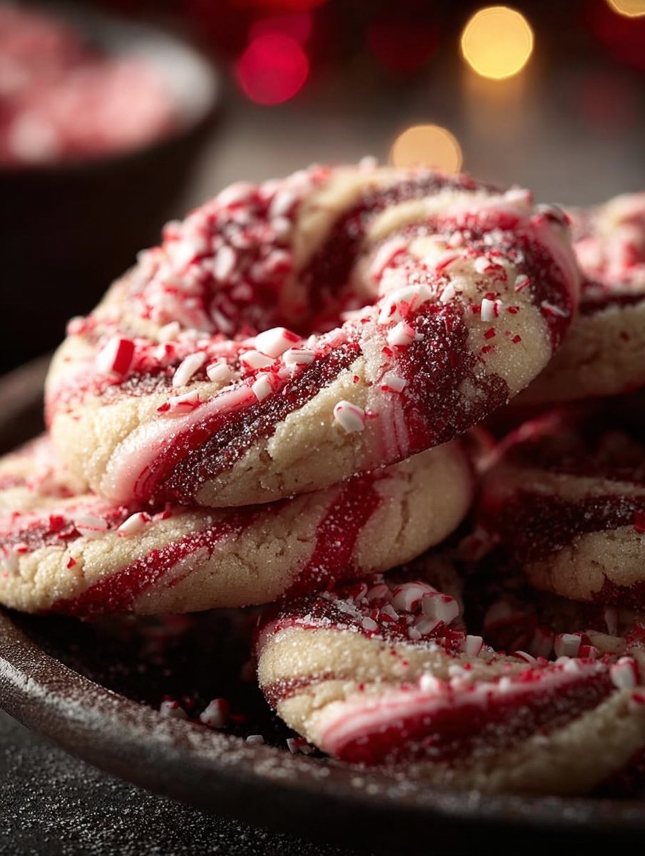 Magical Candy Cane Cookies