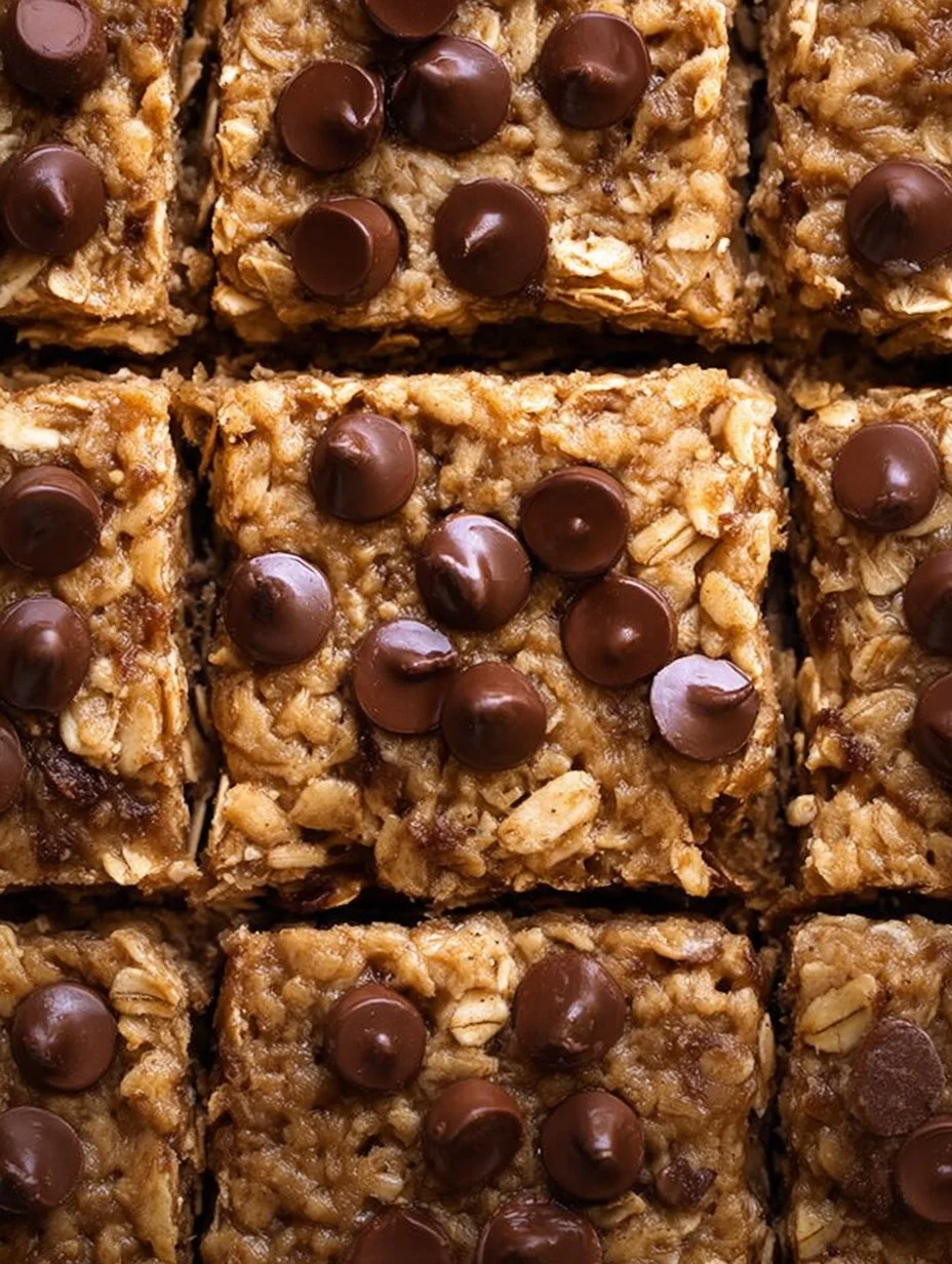 Banana Oatmeal Meal Prep Breakfast Bars