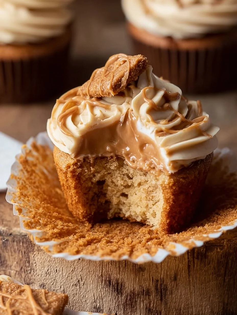 Biscoff Cupcakes