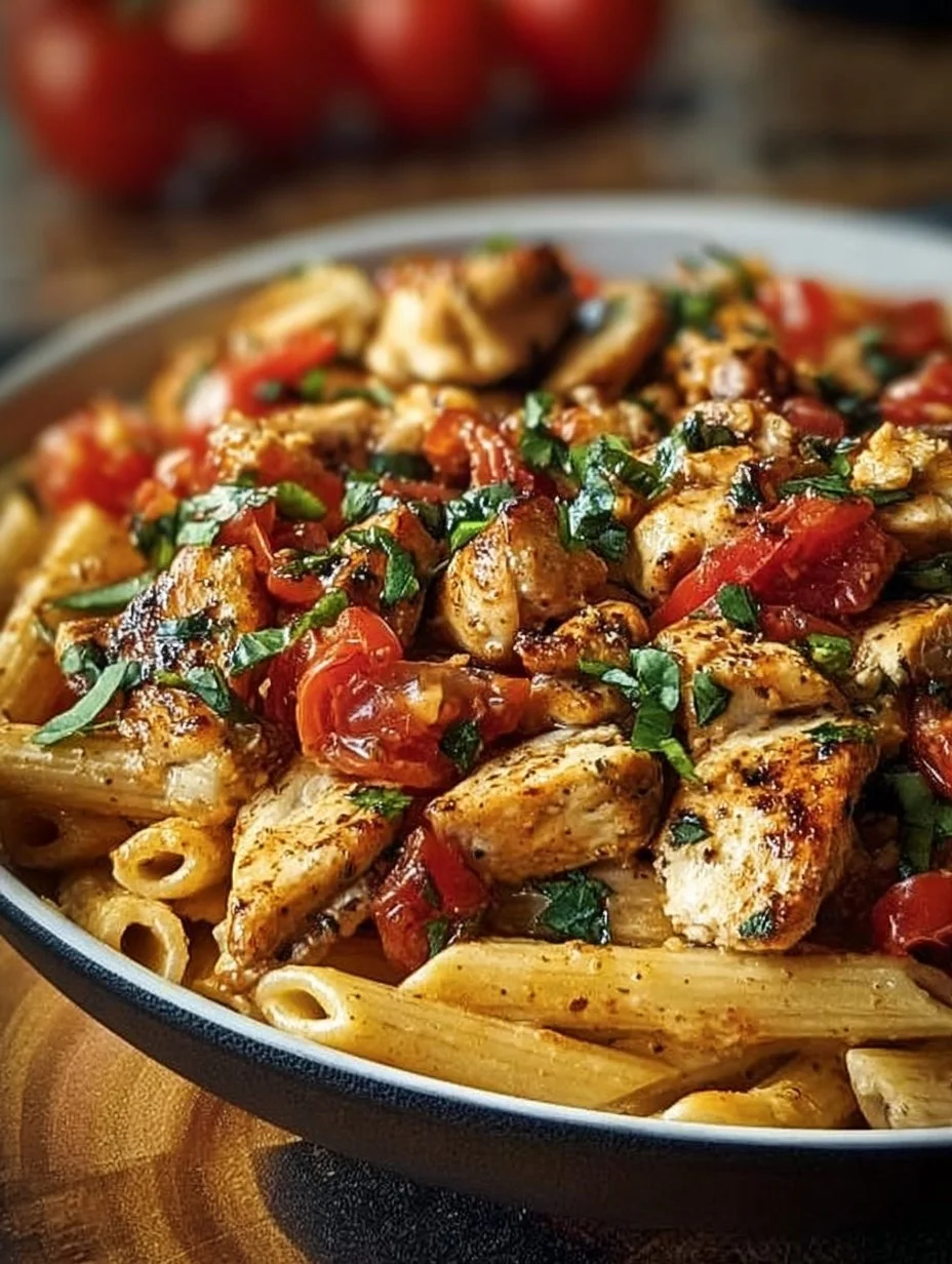 Bruschetta Chicken Pasta