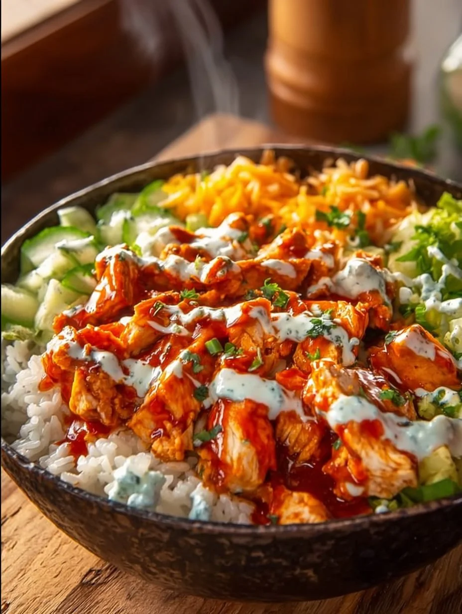 Buffalo Chicken Protein Bowl