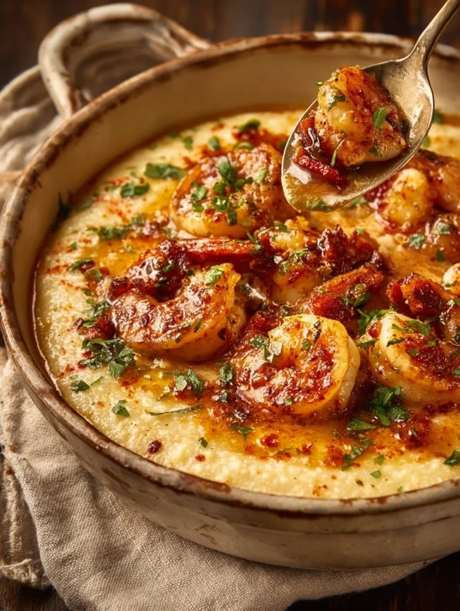 Red Snapper Shrimp Grits Cajun