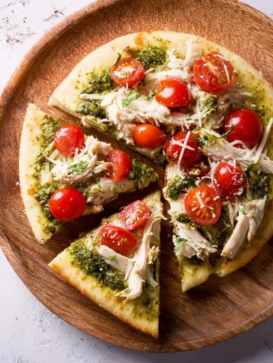 Chicken Pesto Pizza